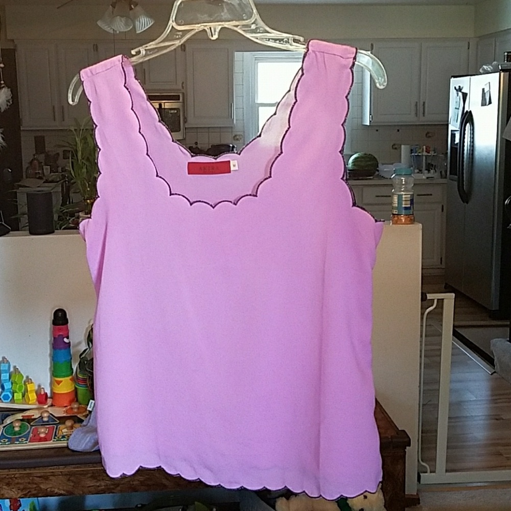 Lavender blouse